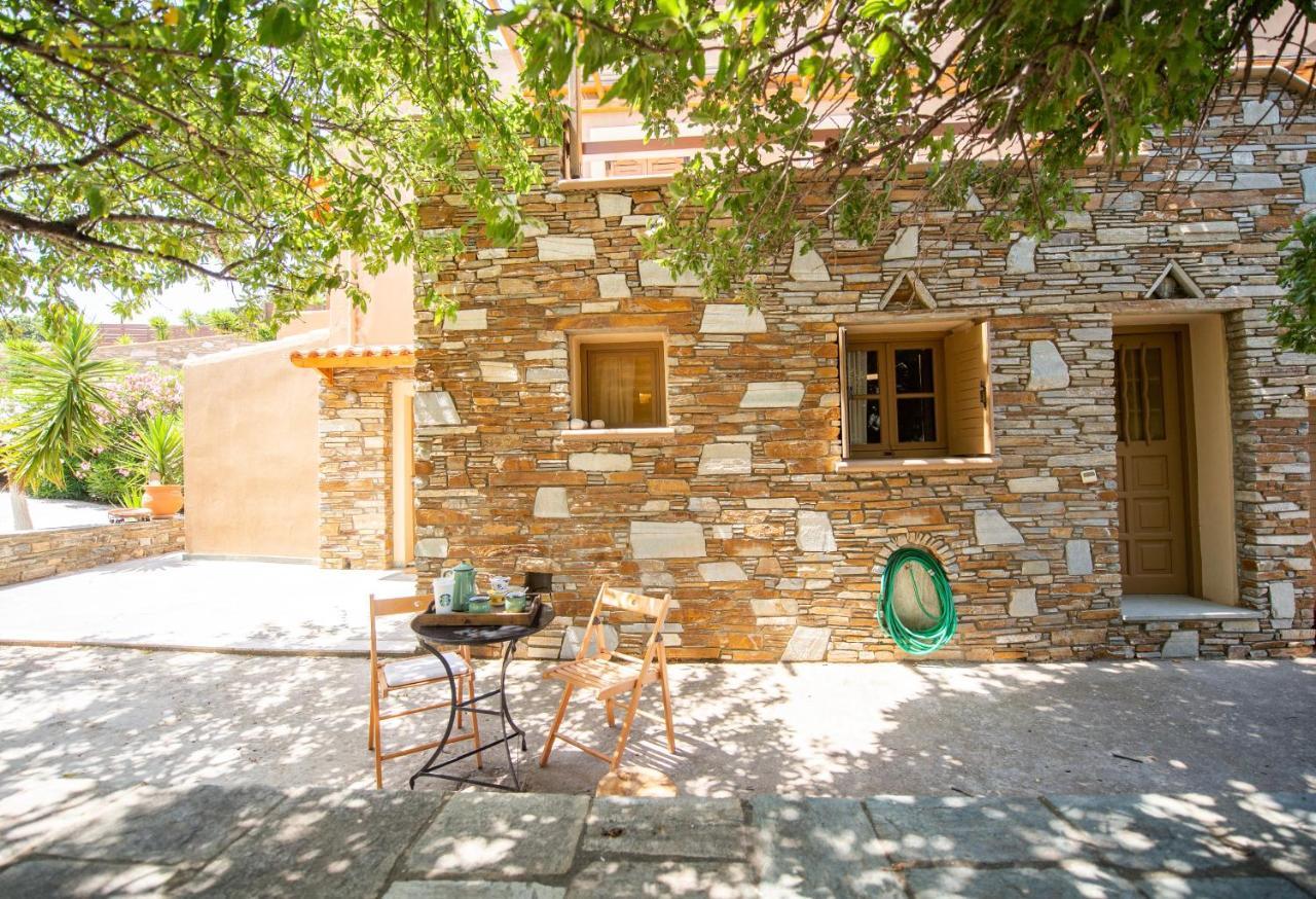 Getaway Andros Villa Kourelio Buitenkant foto