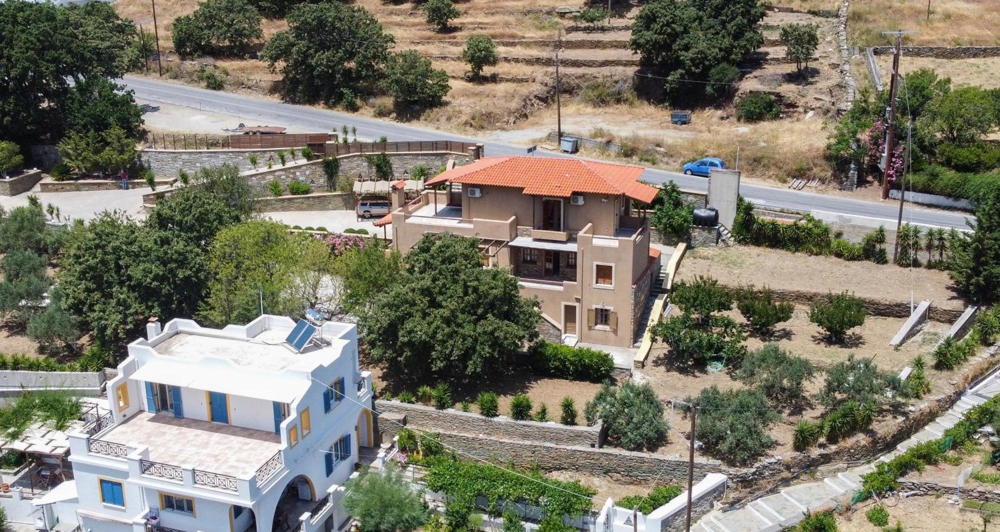 Getaway Andros Villa Kourelio Buitenkant foto